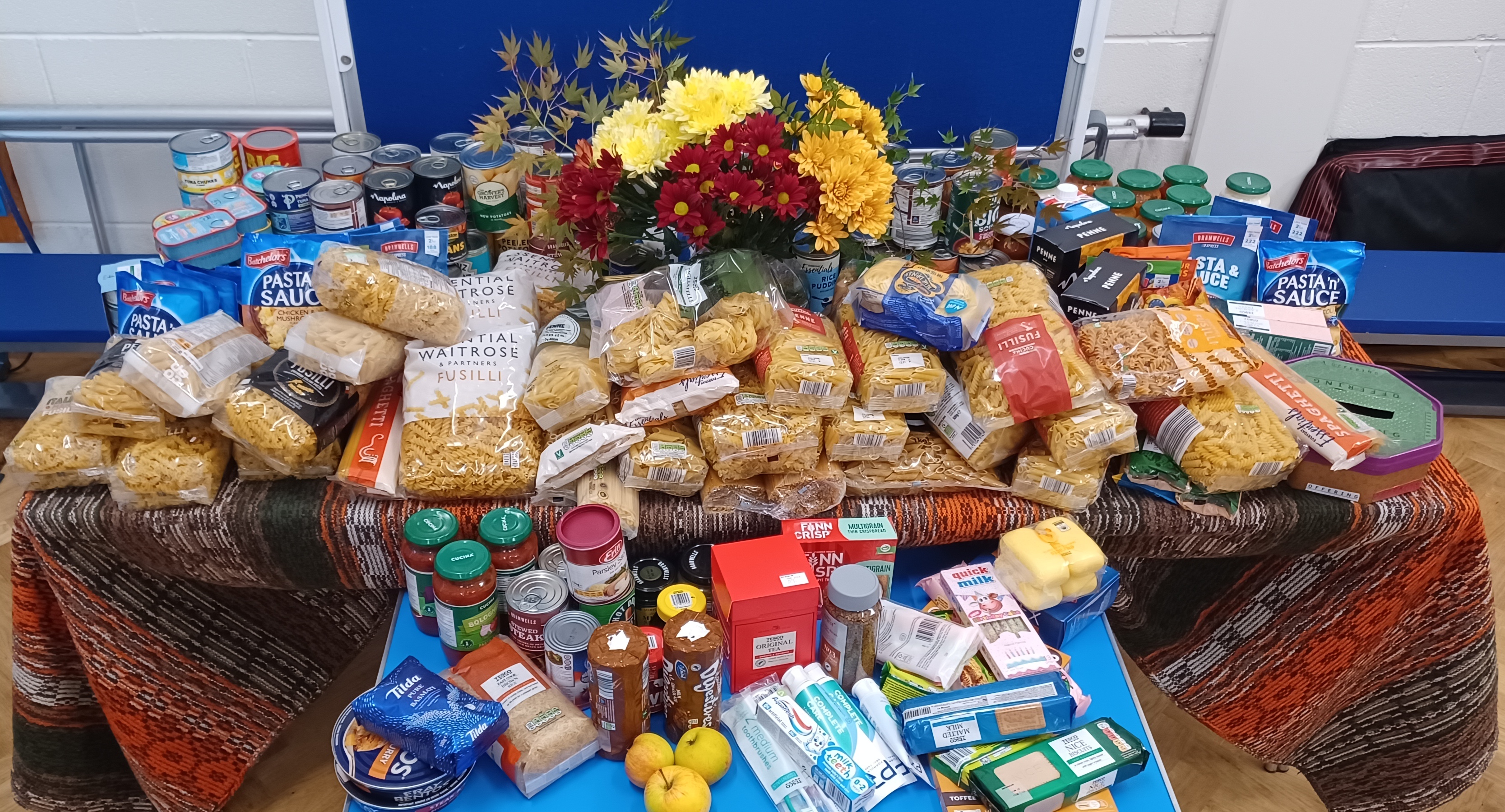 Harvest Gifts for the Foodbank and Pantry