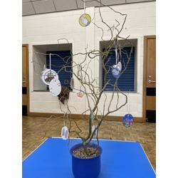 Jesse Tree is a way of preparing for Advent by journeying through the stories on Jesus’s family tree. Our children are preparing decorations to show how God prepared for Jesus to be born through many generations.